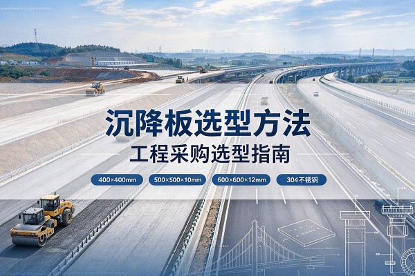 杜尔伯特沉降板选择方法