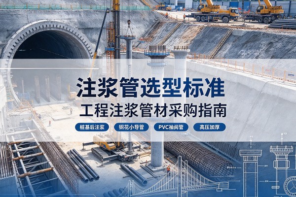 杜尔伯特注浆管选型标准