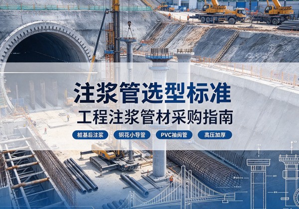 杜尔伯特注浆管选型标准